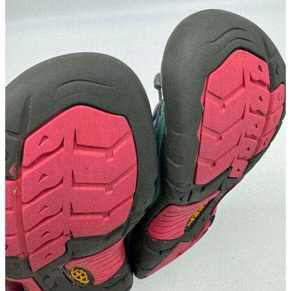 Keen Kids Newport H2 Sandals Size 4 Blue Outdoors Waterproof Strappy Textile - Picture 15 of 15